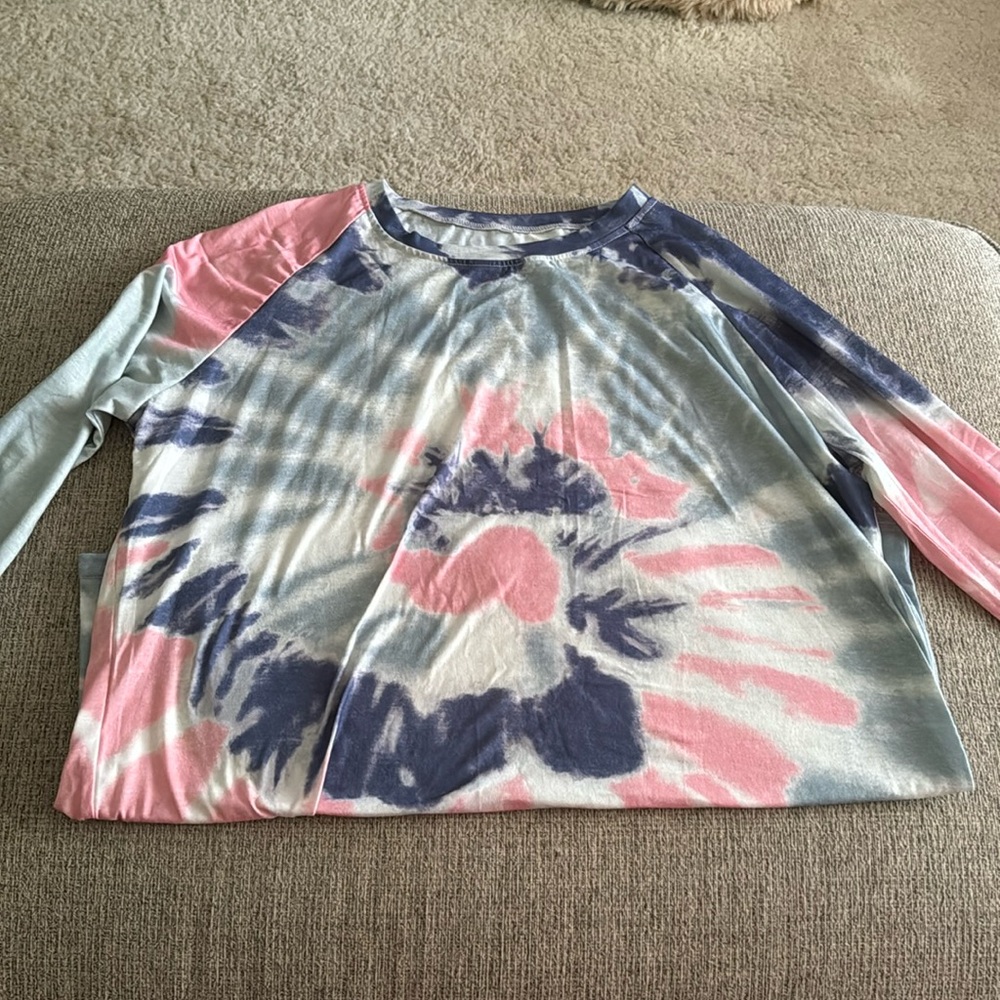 Pink n blue the dye